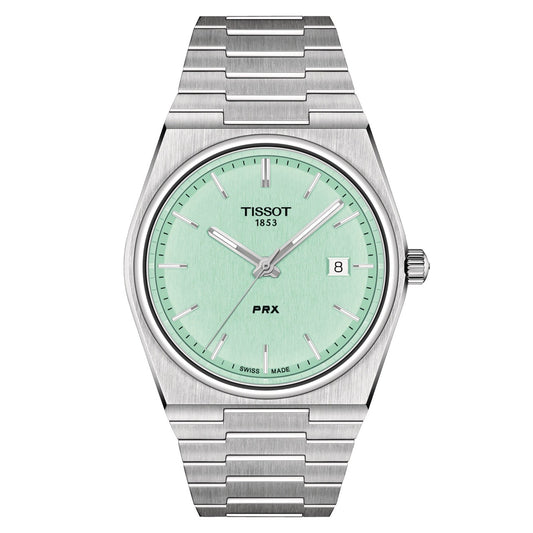 Tissot — PRX Quartz "Mint Green" (T137.410.11.091.01)