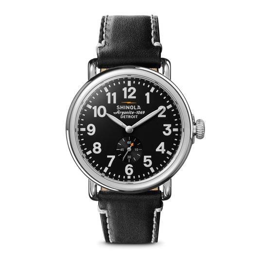Shinola — The Runwell (41mm Gunmetal/Black)